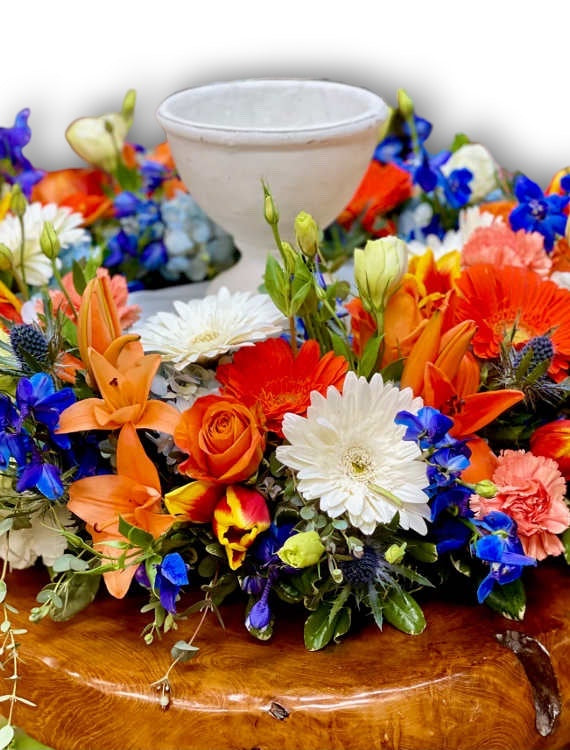 Bronco Colors Cremation Tribute