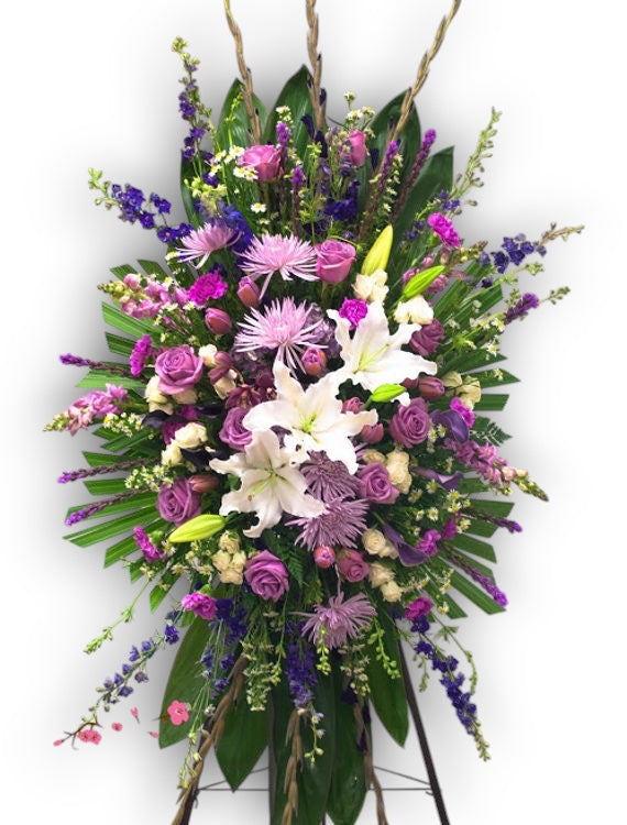 Passionate Purple Standing Spray