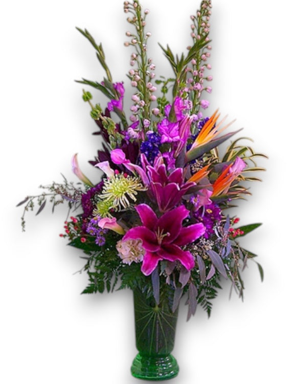 Vibrant Garden Vase