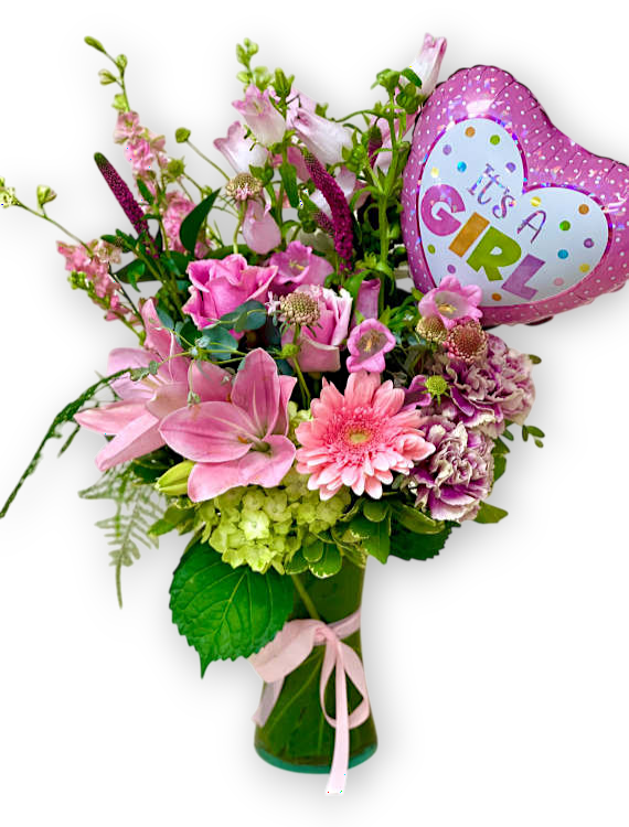 Its A Girl Vase