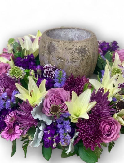 Peacefully Remembered Cremation Wreath