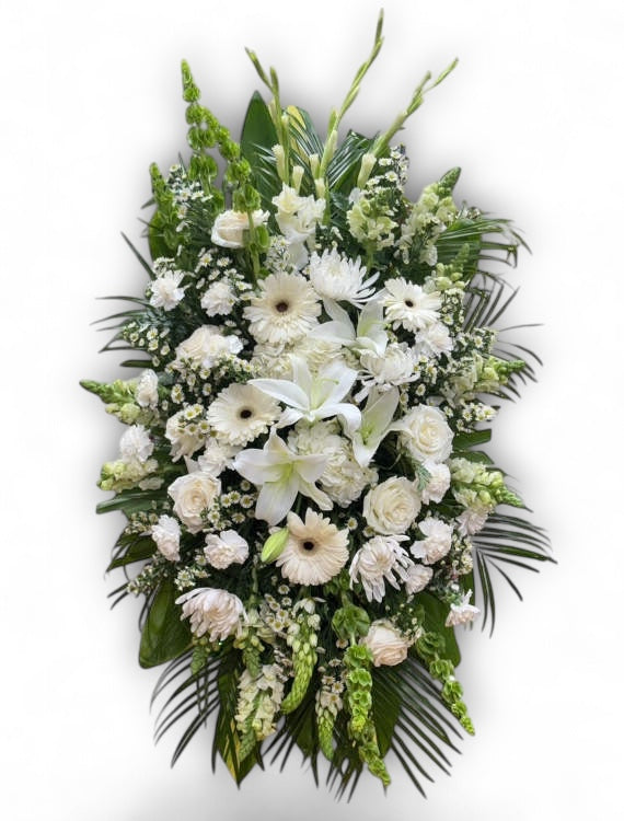 White Standing Spray